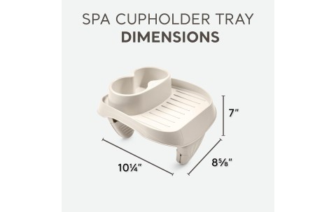 PureSpa - Spa Tray - Hot Tub Side Shelf