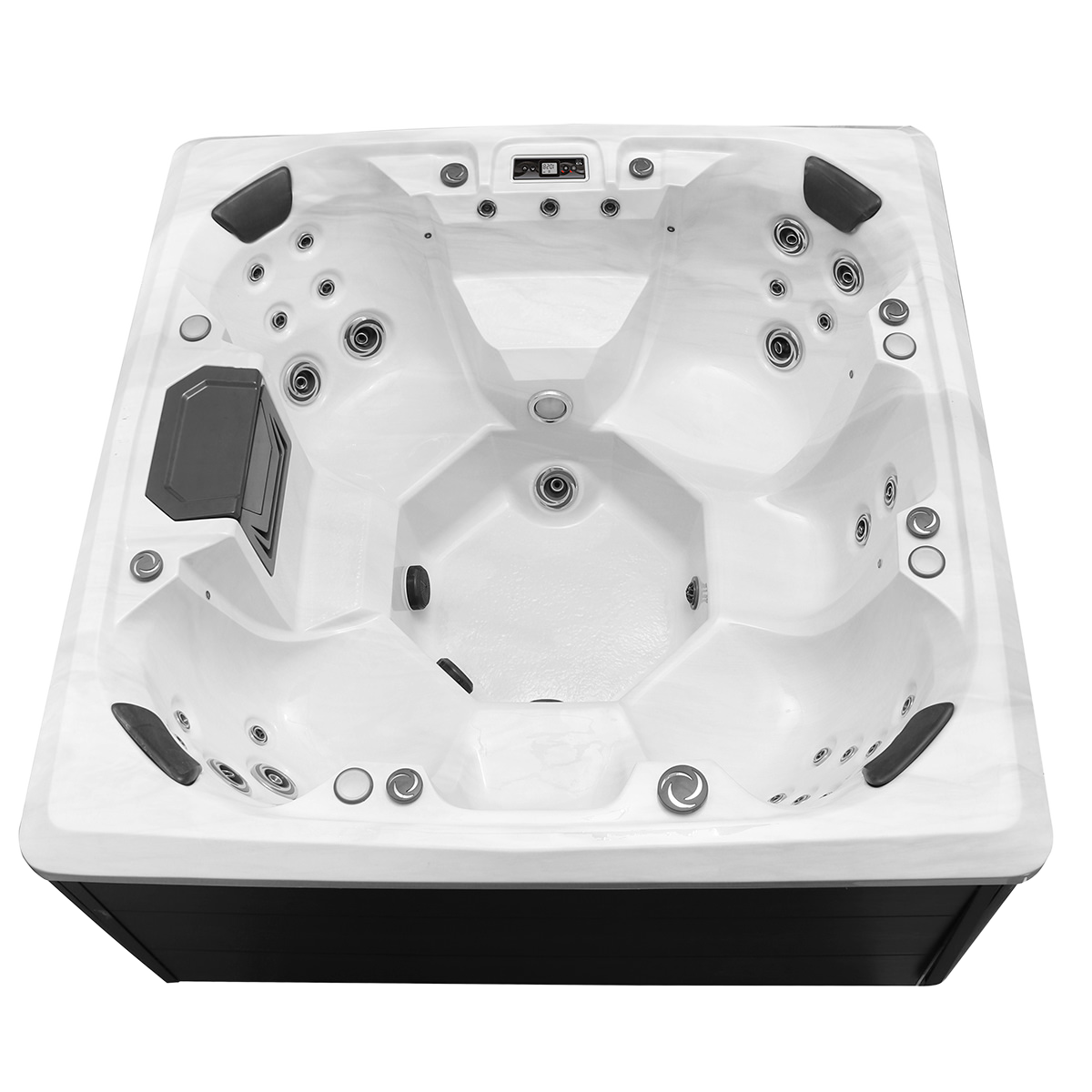 Genova- round hot tub