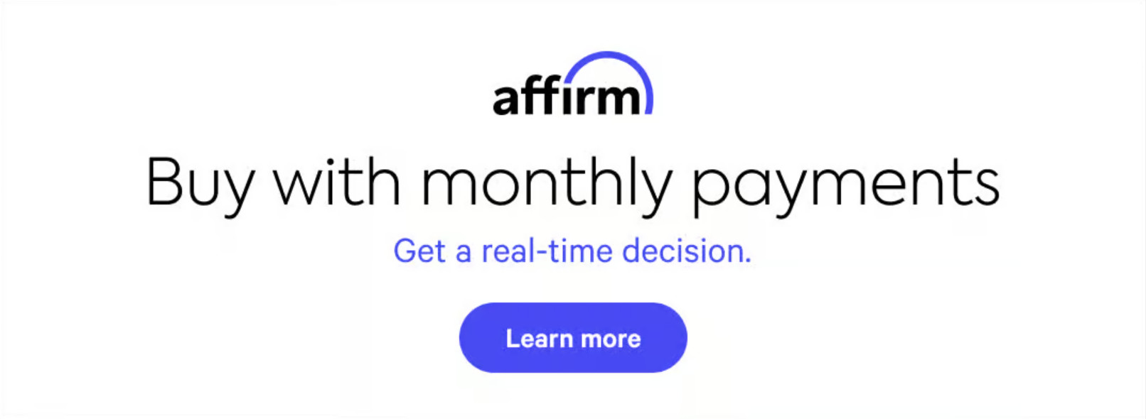 Affirm paymeny